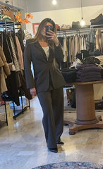 Pantalone Donna Gessato