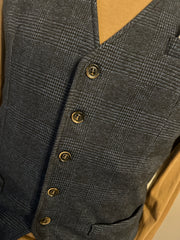 Gilet Uomo in Principe di Galles