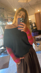 Casacca in tessuto fluido