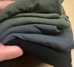 T-shirt Donna Collo Alto in Misto Cachemire