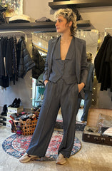 Pantalone Donna Gessato