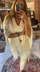 Mantella in Lana con Pizzo