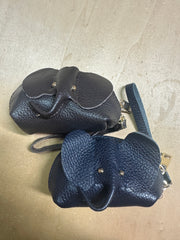 Portamonete Elefante in Vera Pelle