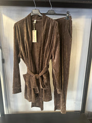 Pantalone Donna a sigaretta in Ciniglia