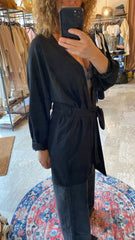 Giacca Donna vestaglia con cintura