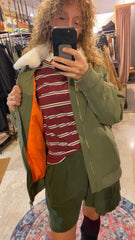 Bomber oversize Donna in Nylon