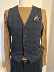 Gilet Uomo in Principe di Galles