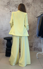 Pantalone Donna Wide leg con cintura