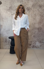 Camicia Donna in Viscosa Stropicciata