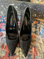 Décolleté con strass