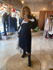 Gonna in tulle plumetis