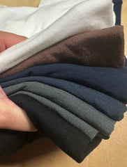 T-shirt Donna Scollo a Barca in Misto Cachemire