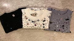Maglia Girogollo con Paillettes