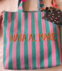 Tote bag Ricamata a mano