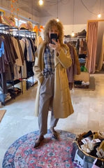 Pantalone Donna in Panno Spinato