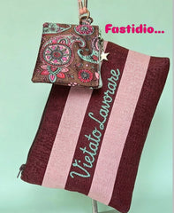 Busta Ricamata a mano