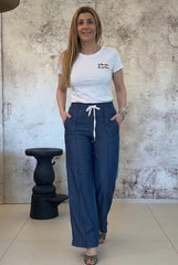 T-shirt Donna ricamata