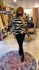 Gonna longuette in maglia