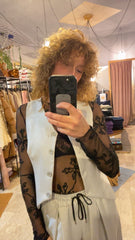 Gilet Donna con Tessuto Argentato