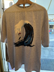 T-shirt Uomo girocollo stampa Serfista