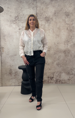 Camicia Ricamata con Manica lunga