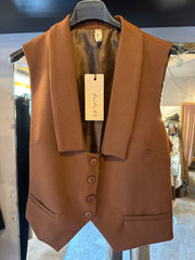 Gilet Donna con Collo