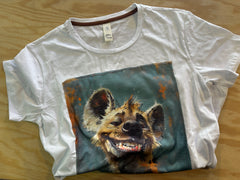 T-shirt girocollo stampata