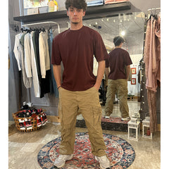 T-shirt Uomo over girocollo manica corta