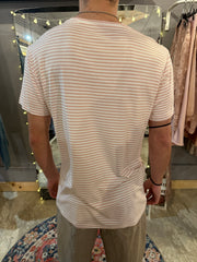 T-shirt Uomo over rigata