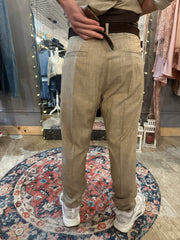 Pantalone uomo con piega Melange