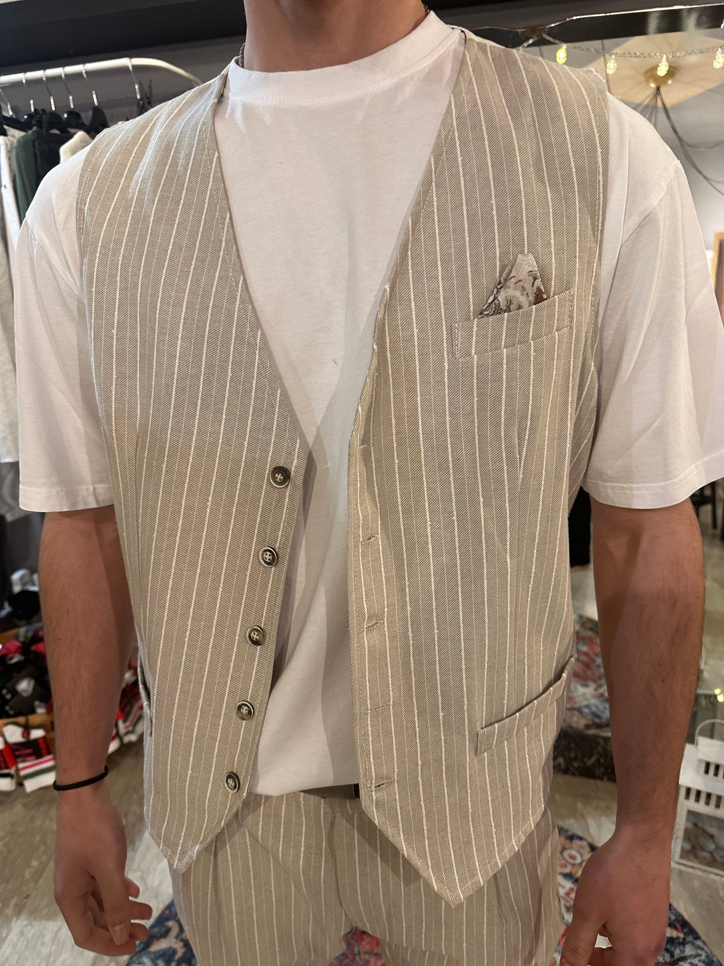 Gilet Gessato