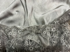 Abito Sottoveste in Viscosa e Pizzo