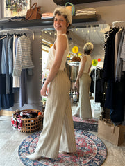 Gilet Donna con pizzo applicato