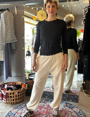Pantalone donna in felpa