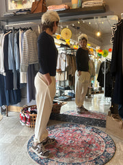 Pantalone donna in felpa