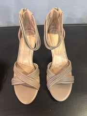 Sandalo alto intrecciato