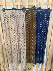 Pantalone Donna a pois bicolore