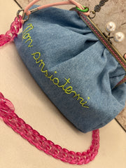 Borsa Pasticcino Ricamata a mano