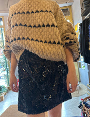 Gonna corta con paillettes