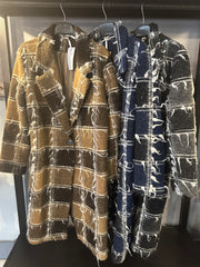 Cappotto Lungo Donna in lana cotta scozzese