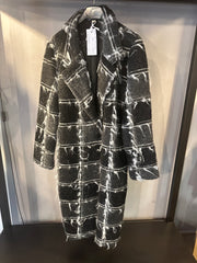 Cappotto Lungo Donna in lana cotta scozzese