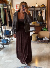 Top Donna in Ciniglia a Maglia