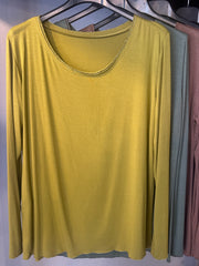 T-shirt a Scatola in Viscosa