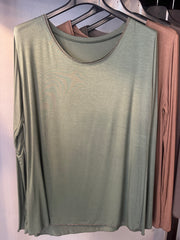 T-shirt a Scatola in Viscosa