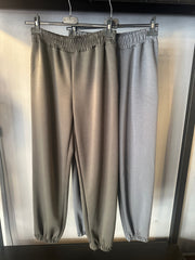 Pantalone Donna elastico in fondo in Tessuto Tecnico