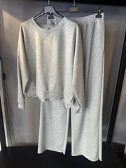 Felpa Donna Girocollo in Tessuto Tecnico con strass