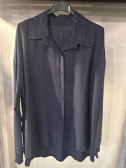 Camicia Donna in Viscosa Stropicciata