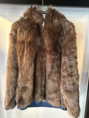 Pellicciotto Donna con Cappuccio