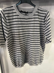 Pullover Donna Girocollo a Righe