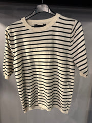 Pullover Donna Girocollo a Righe